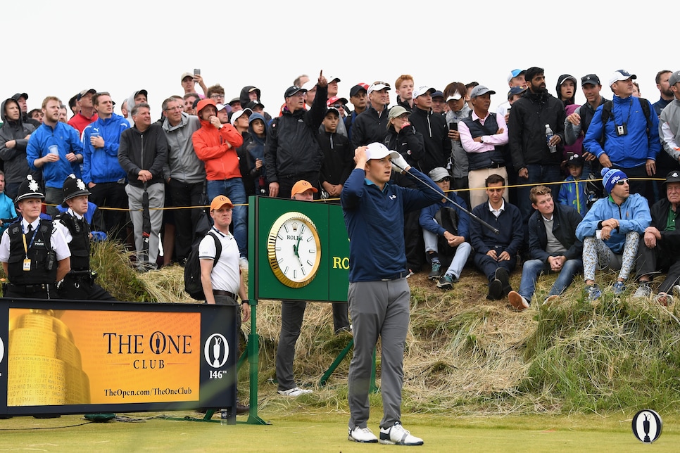 Jordan Spieth 2017 British Open 13