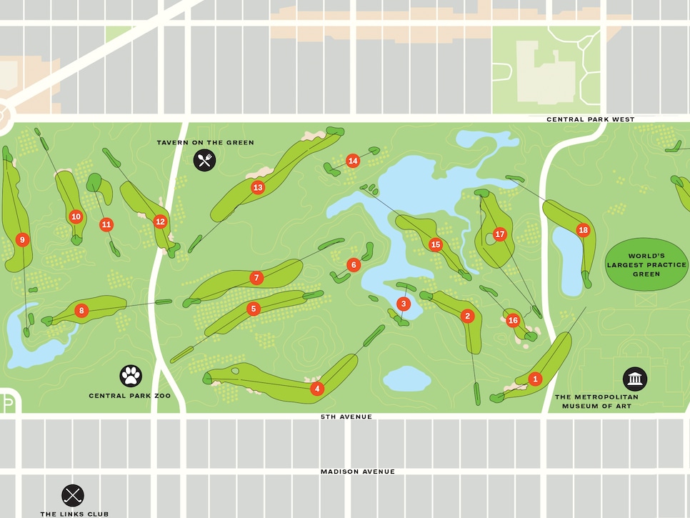 A Bold Vision To Bring Golf To Central Park Golf Digest