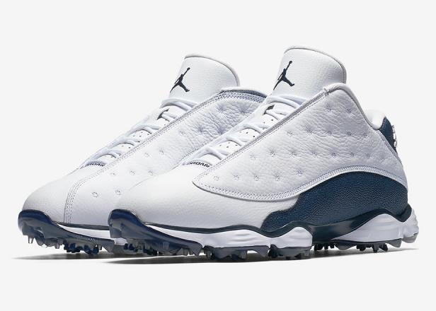 Early look at the navy Air Jordan 13 golf shoes | Golf Equipment: Clubs