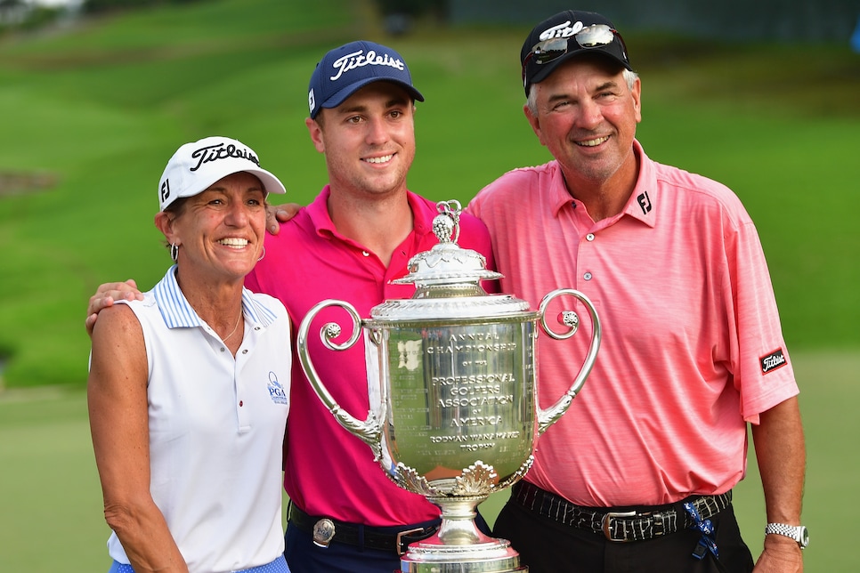 Justin Thomas family