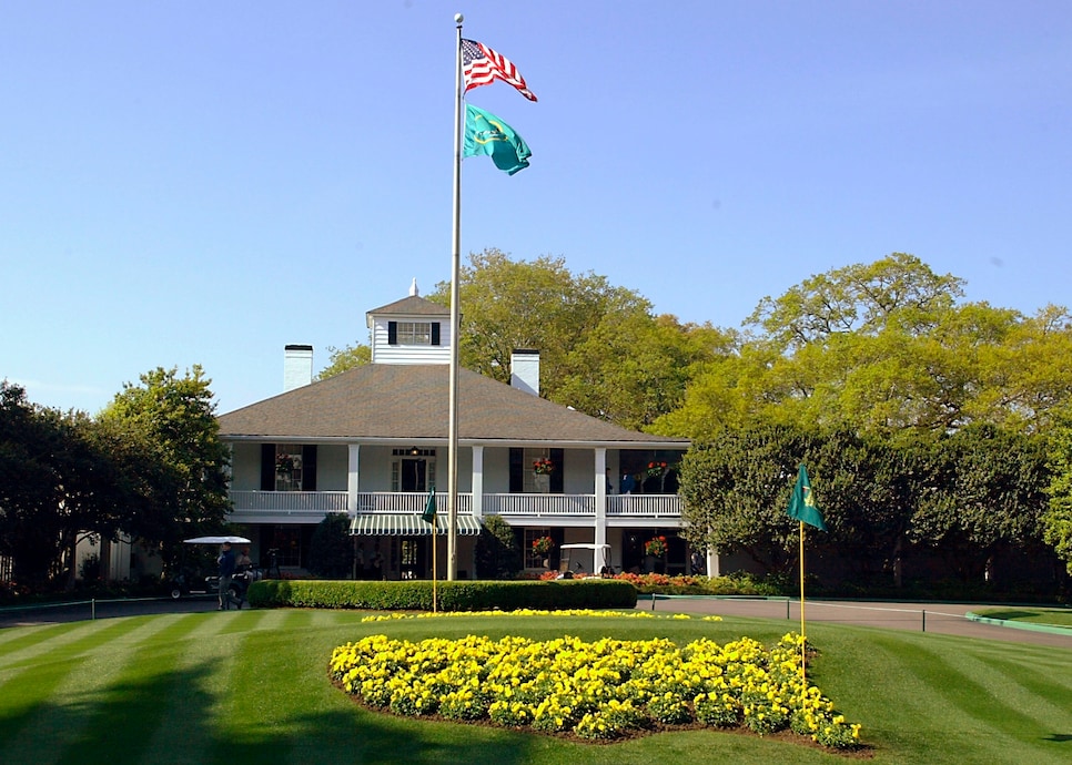 Augusta National clubhouse