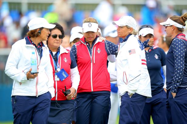 Captain Juli Inkster is making sure the conceded putt controversy of ...