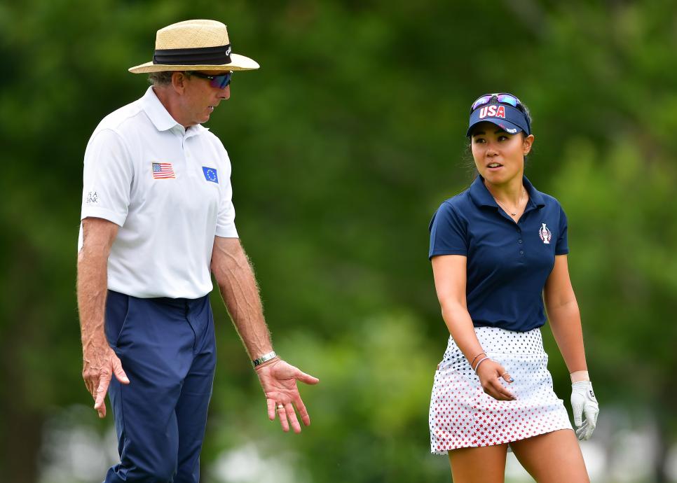 Leadbetter and Kang The Solheim Cup