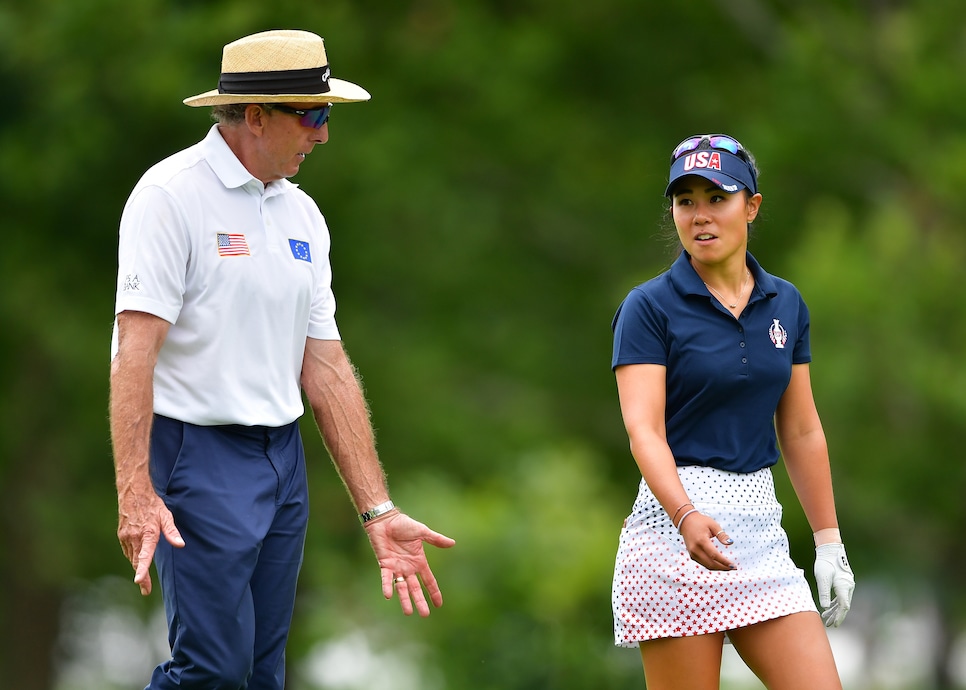 Leadbetter and Kang The Solheim Cup