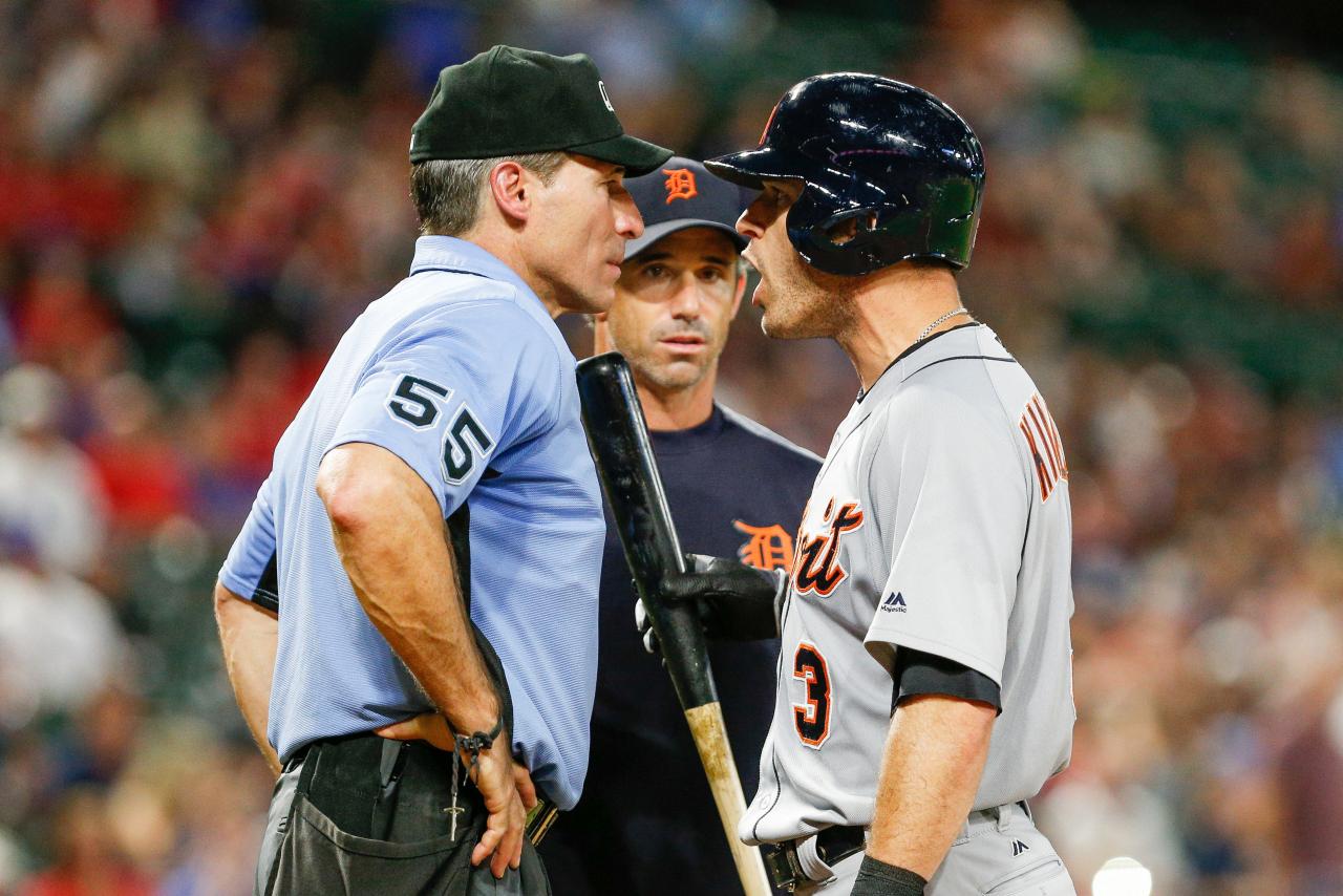 Ian Kinsler is not an Angel Hernandez fan - Lone Star Ball