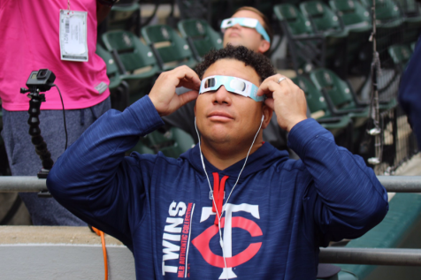 The sports world stared straight into the eclipse and the eclipse stared back