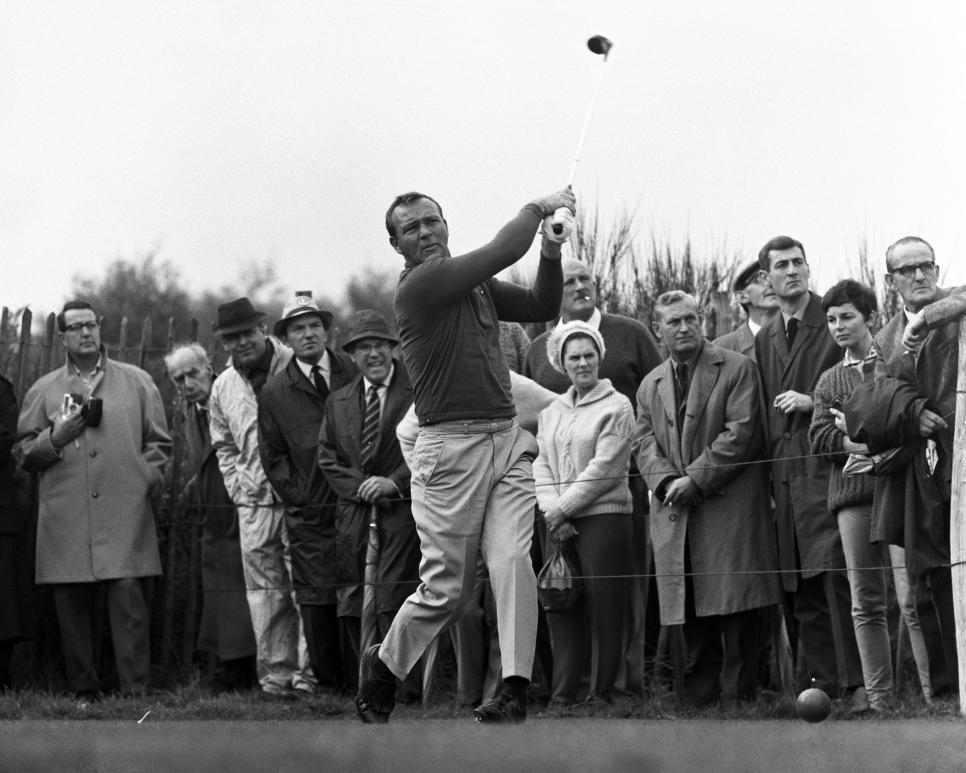 USA\'s Arnold Palmer in action  (Photo by S&G/PA Images via Getty Images)