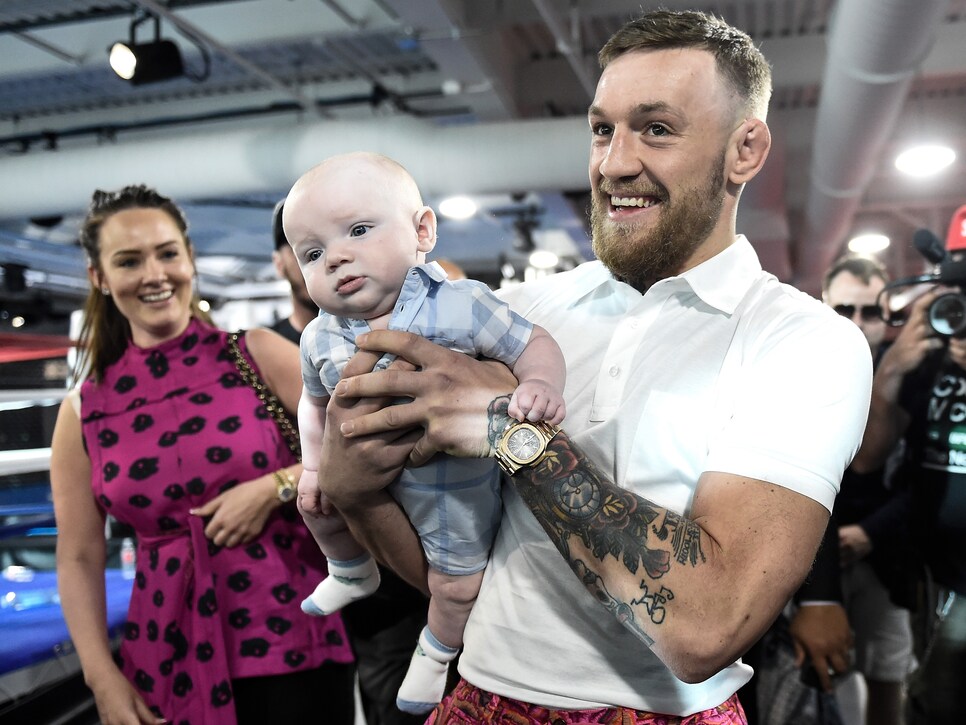 Conor McGregor Media Workout