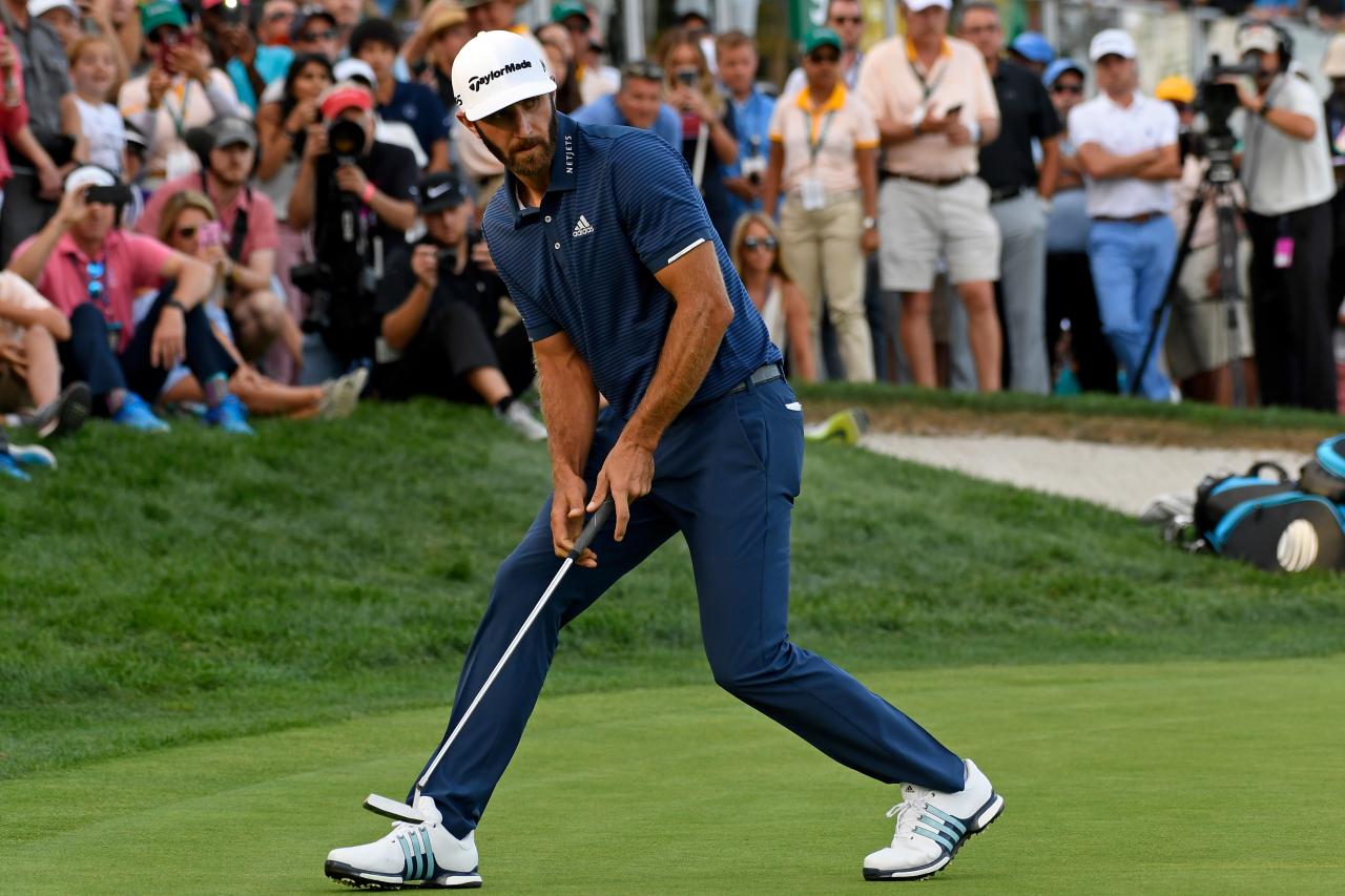 what golf shoes does dustin johnson wear