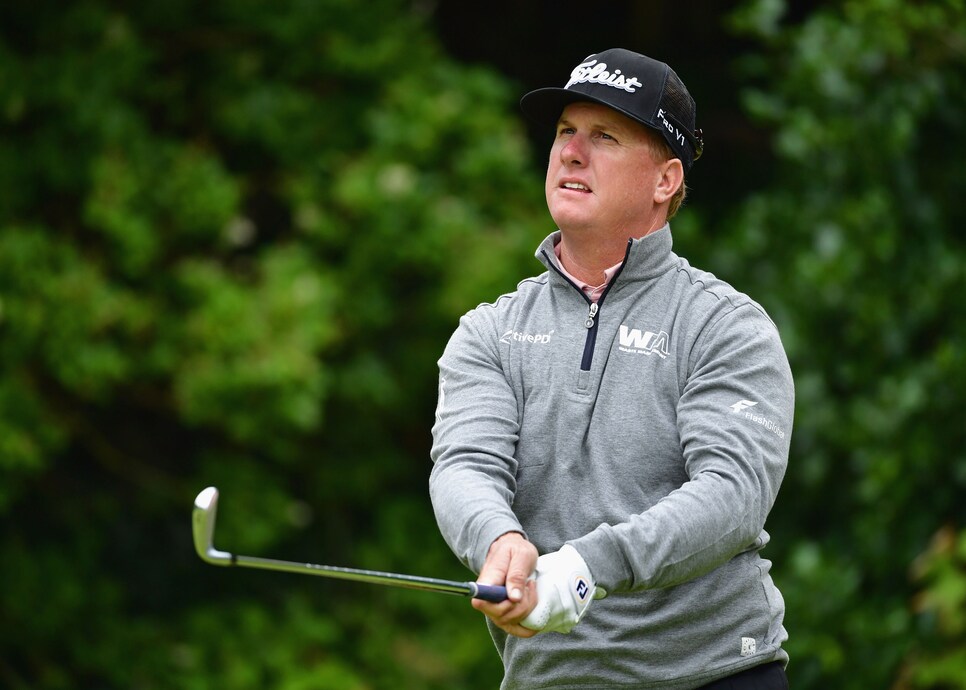 during the second round of the 146th Open Championship at Royal Birkdale on July 21, 2017 in Southport, England.