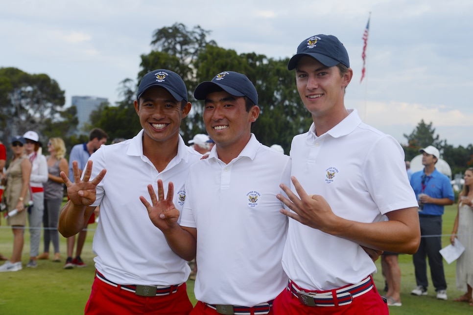 U.S. runs away with Walker Cup, Europe's unknown star and a Tiger ...