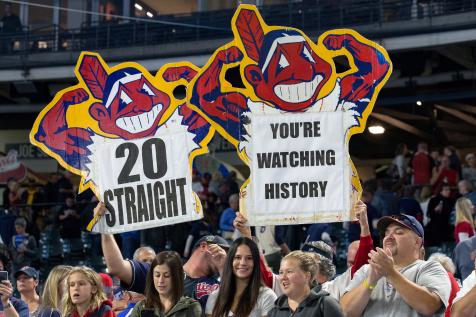 The greatest winning streaks ever, as inspired by the Cleveland Indians