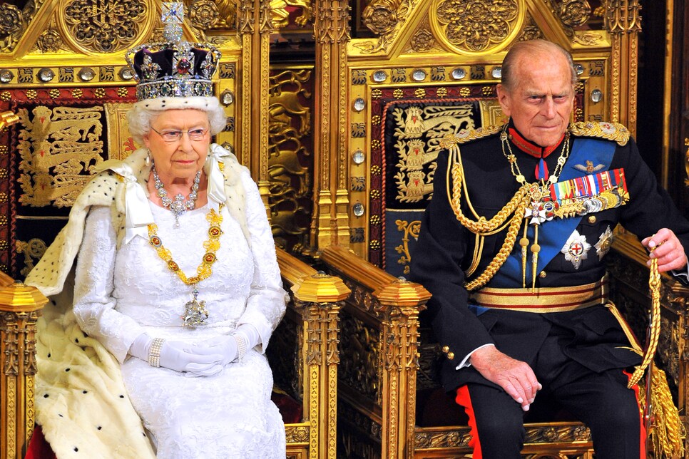 Queen Elizabeth II Attends The State Opening Of Parliament