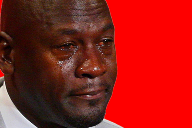 The Evolution Of The Michael Jordan Crying Face Meme : The Two-Way : NPR