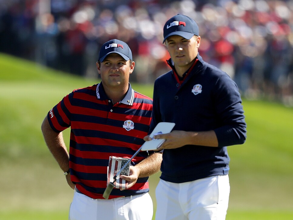 2017 Presidents Cup: Jordan Spieth-Patrick Reed pairing highlights Day ...