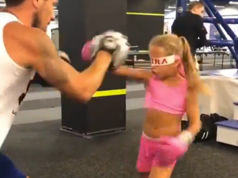 This girl’s blindfolded boxing routine is simultaneously incredible and terrifying