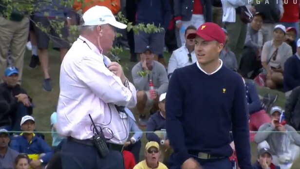 2017 Presidents Cup: Jordan Spieth disqualified from hole for ridiculous rule