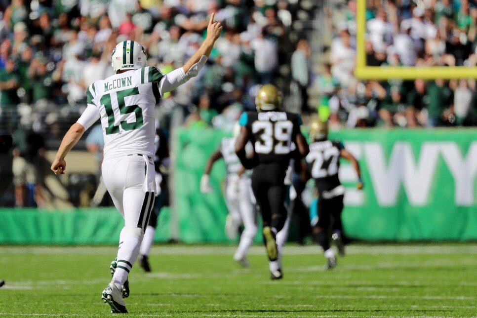 Watch: Jets convert fake punt against Browns