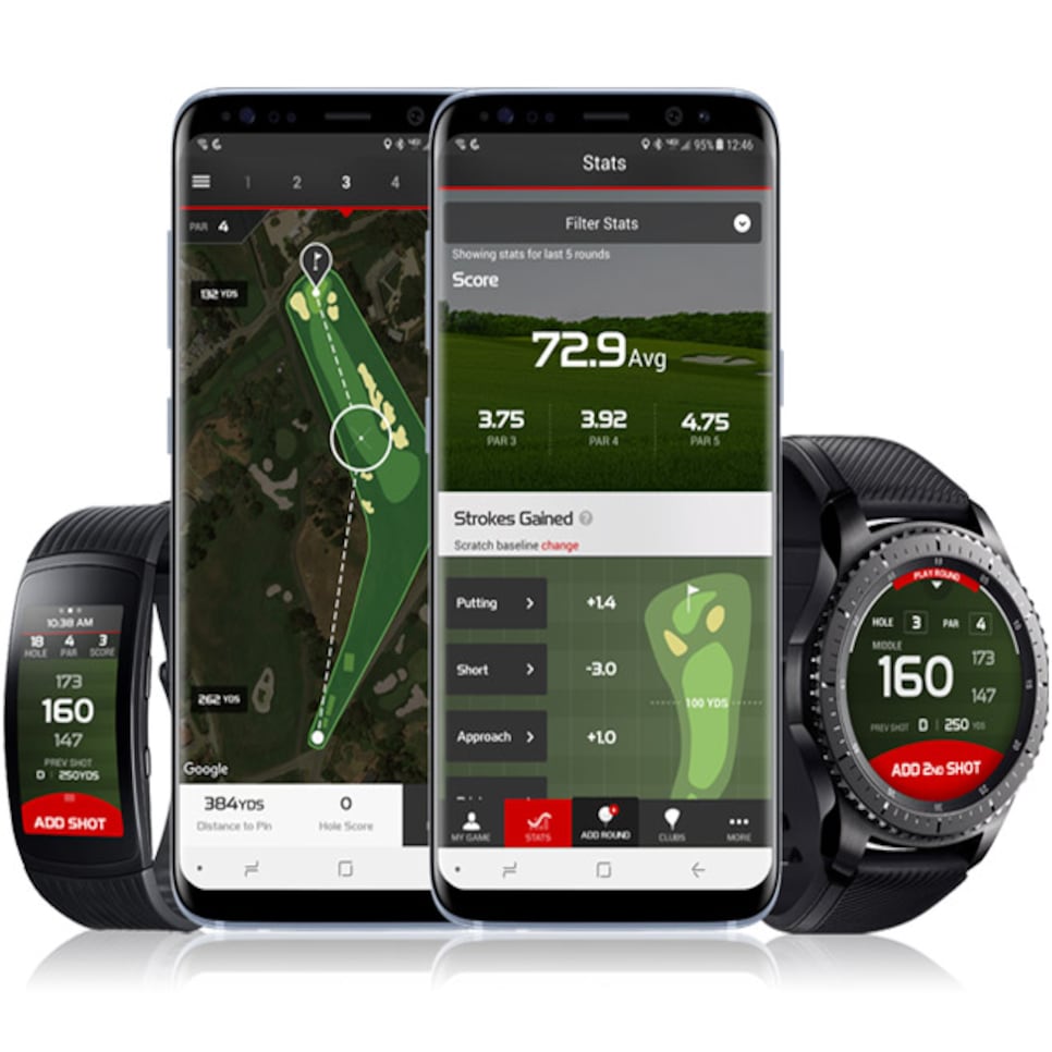 Golf app samsung store watch