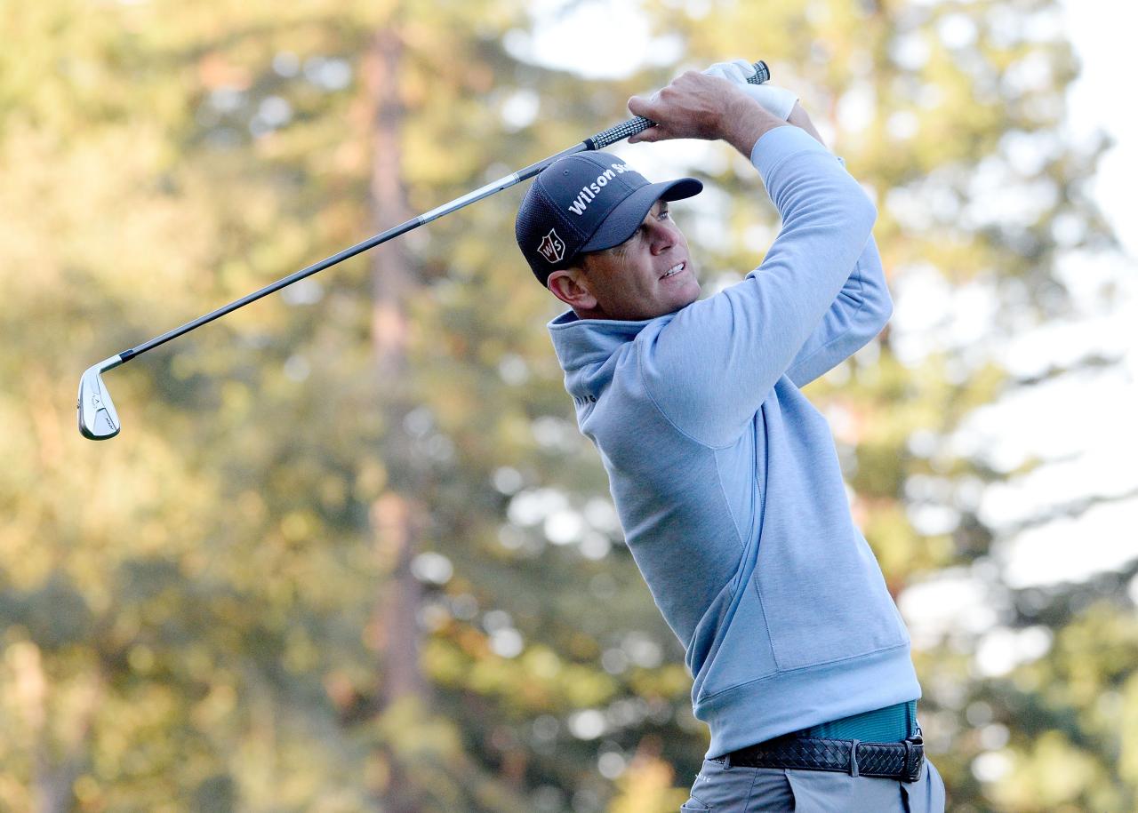 Defending champion Brendan Steele tied for lead at the Safeway Open