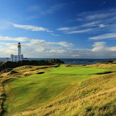 of the Ailsa Course at the Trump Turnberry Resort on July 11, 2016 in Turnberry, Scotland.
