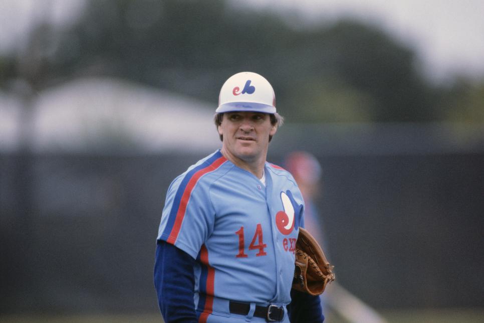 Pete Rose Montreal Expos