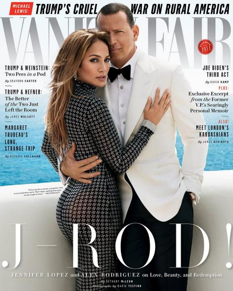 Alex Rodriguez and Jennifer Lopez got real frisky in this Vanity Fair photo shoot