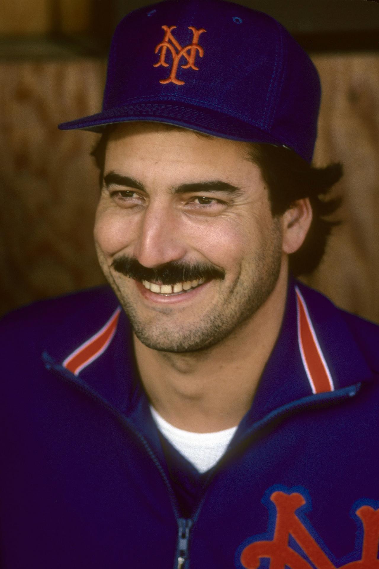 Keith's iconic stasch  Cool mustaches, New york mets baseball, Mustache