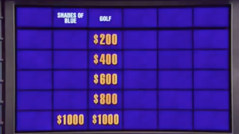 This golf-related Jeopardy! question got really dark, REALLY quickly