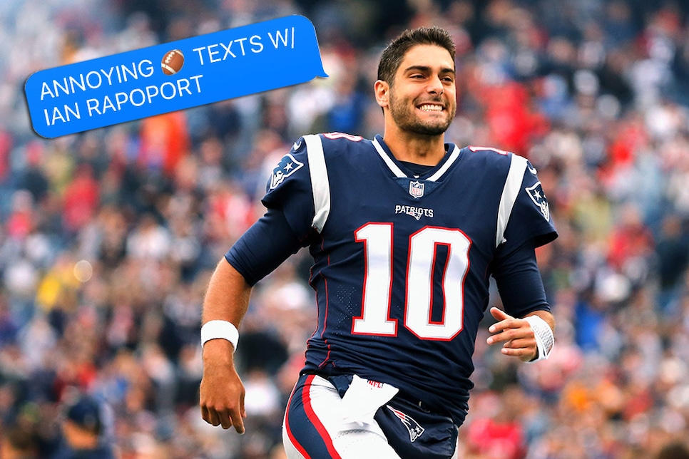 Annoying NFL texts with Ian Rapoport The ripple effects of the