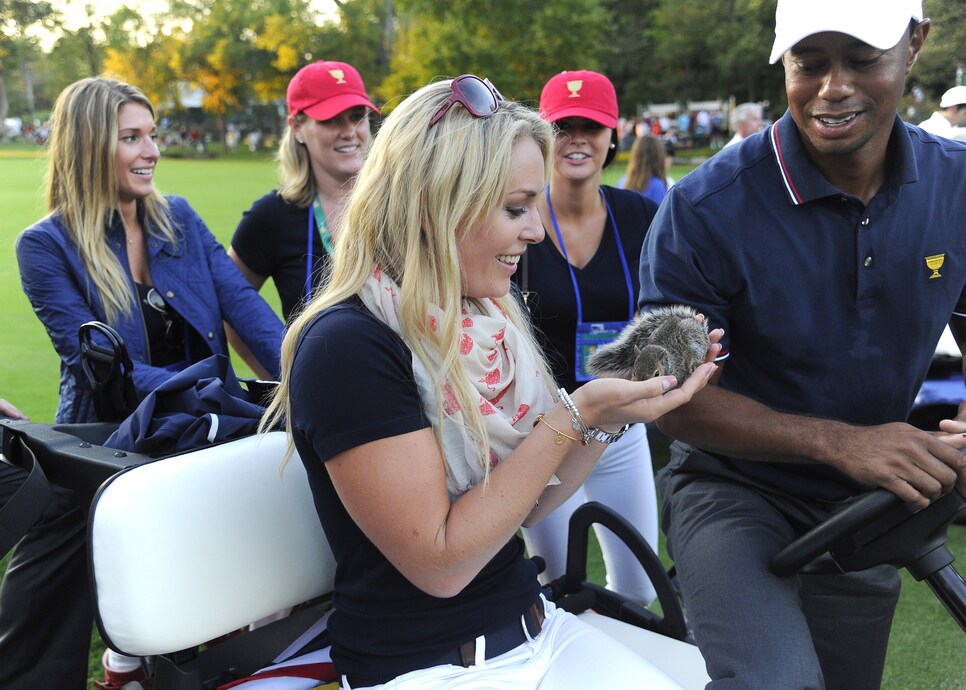 Lindsey Vonn Tiger Woods