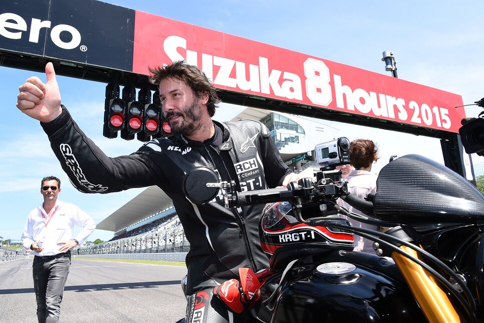 Keanu Reeves Makes Guest Appearance At Suzuka 8 Hours