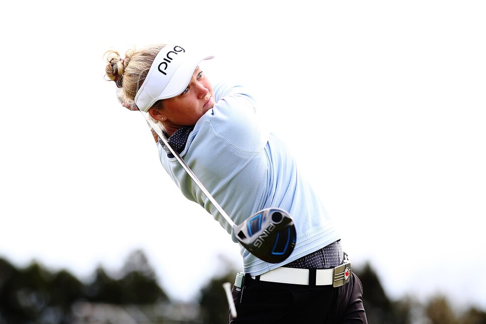 brooke henderson_MCKAYSON New Zealand Women's Open - Day 2