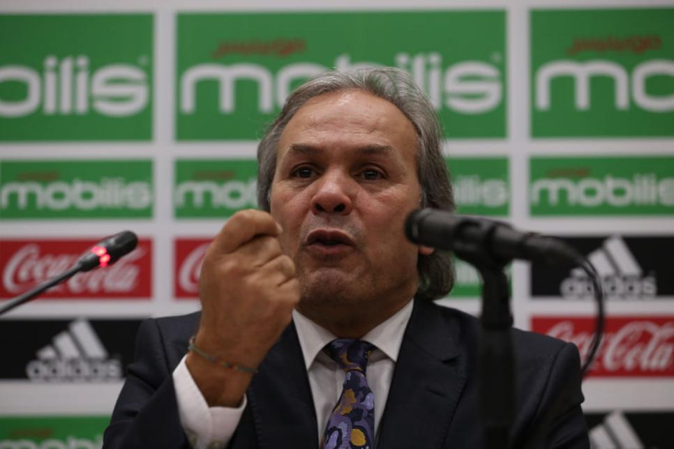 Rabah Madjer, new national coach of Algeria Soccer