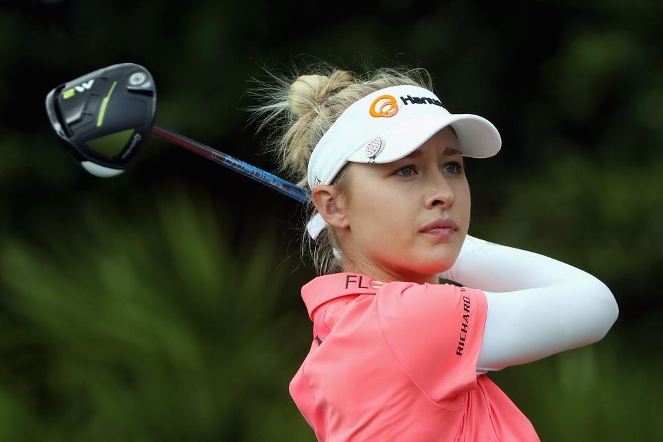 nelly_korda_CME Group Tour Championship - Round Two