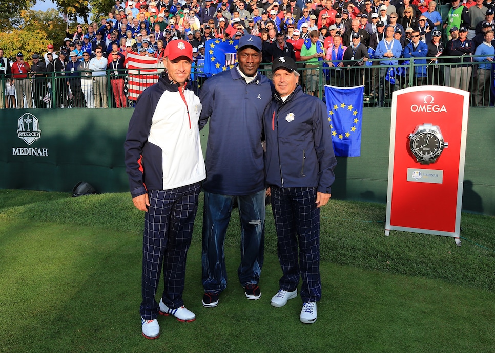 Michael Jordan DL3 Fred Couples 2012 Ryder Cup