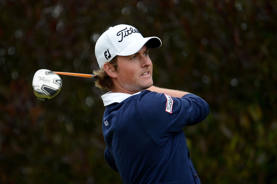 during the final round of the 112th U.S. Open at The Olympic Club on June 17, 2012 in San Francisco, California.