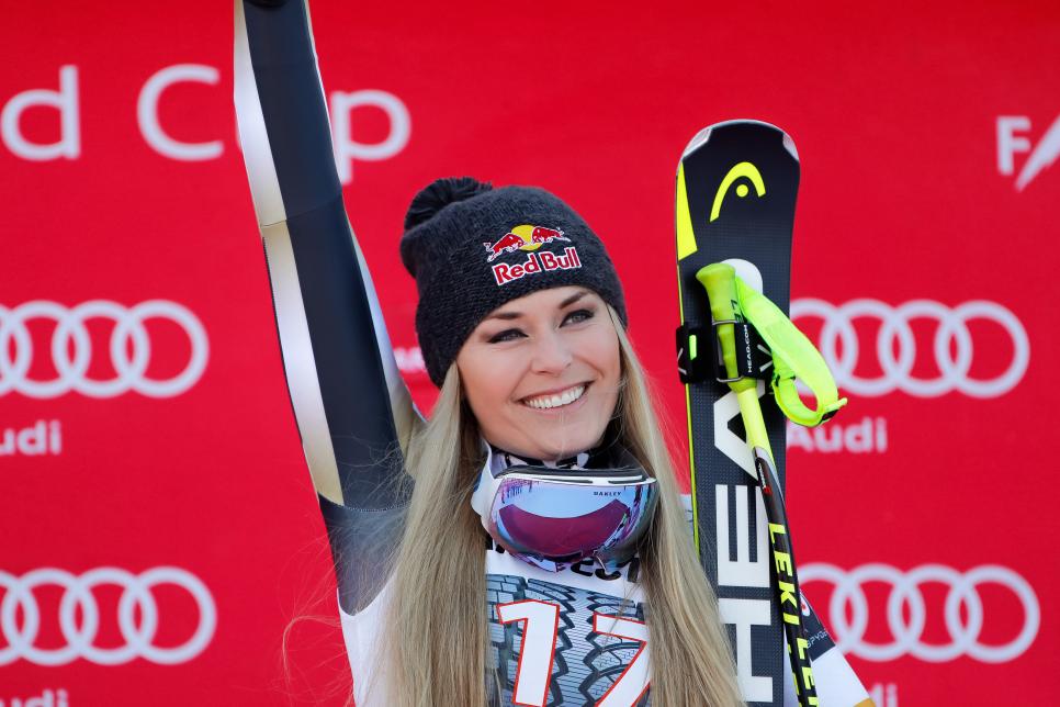 Lindsey Vonn - Audi FIS Alpine Ski World Cup - Women's Downhill