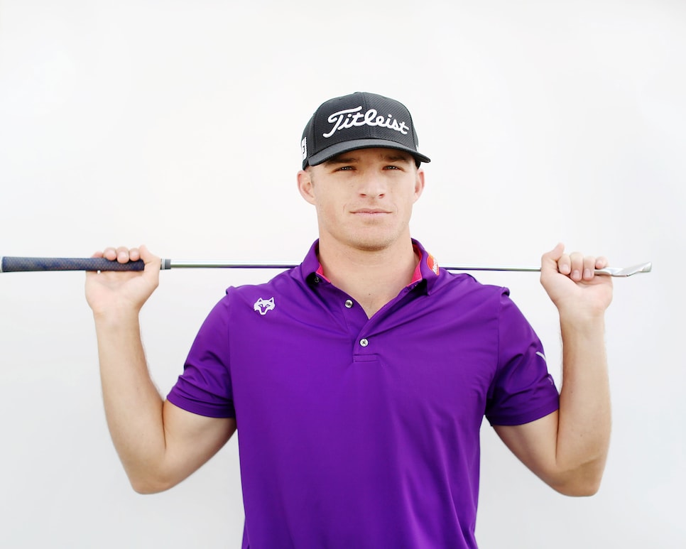 PACIFIC PALISADES, CA - FEBRUARY 17:  Morgan Hoffmann poses for a portrait on February 17, 2016 in Pacific Palisades, California.  (Photo by Marianna Massey/Getty Images)