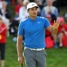 during the final round of Made in Denmark at Himmerland Golf & Spa Resort on August 27, 2017 in Aalborg, Denmark.