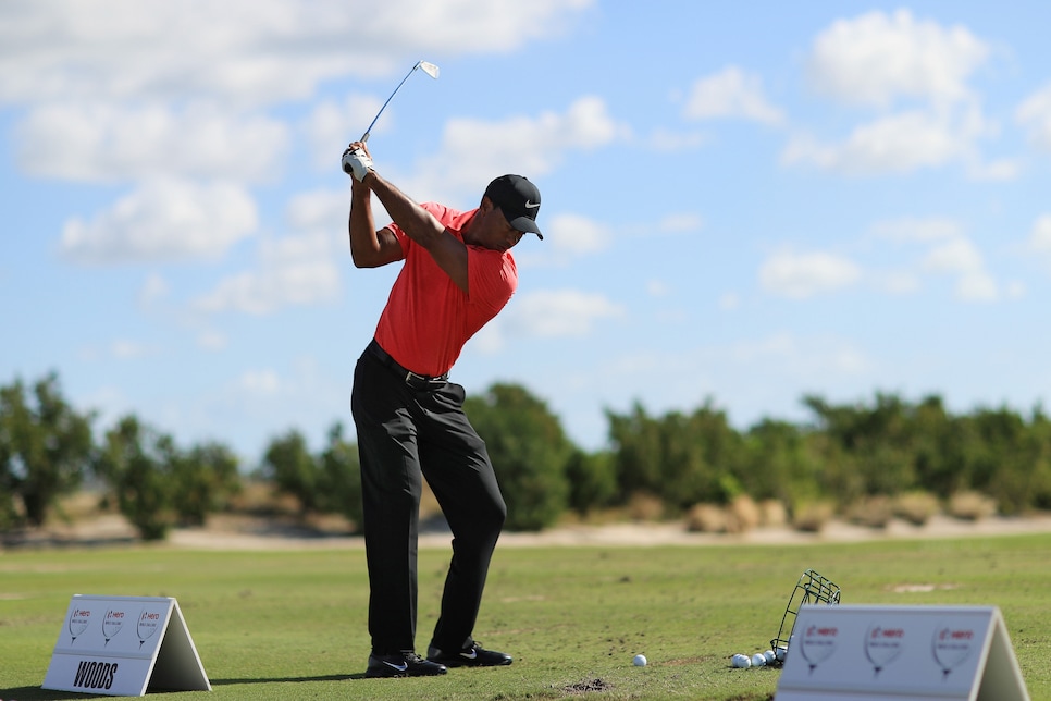 during the final round of the Hero World Challenge at Albany, Bahamas on December 3, 2017 in Nassau, Bahamas.