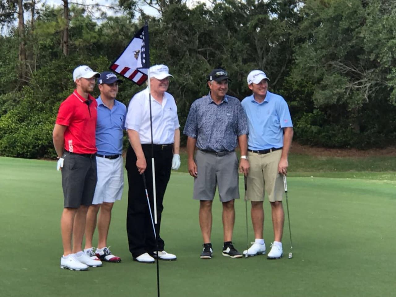 donald trump golf shirt