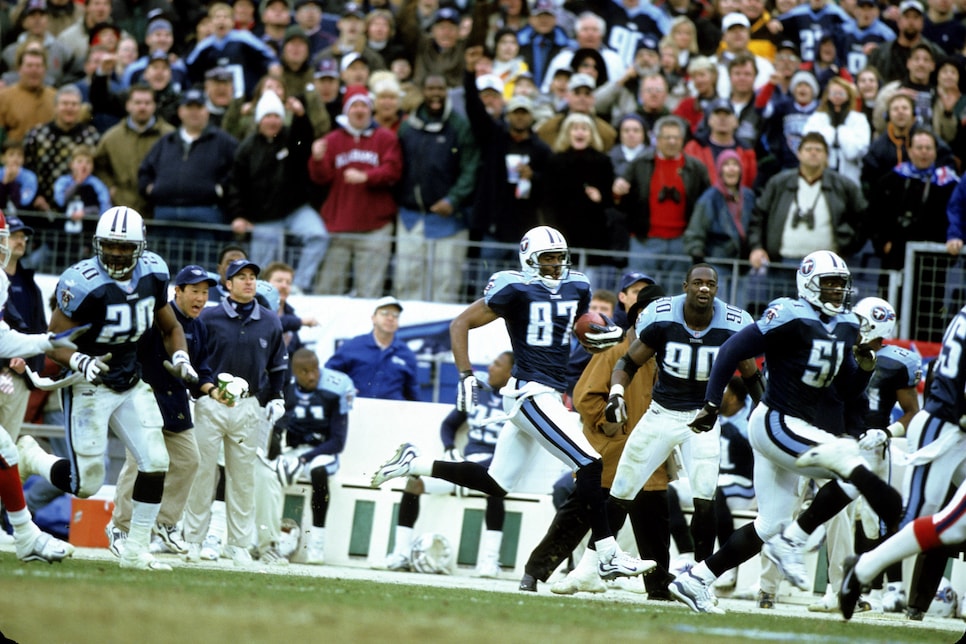 Music City Miracle 1999 AFC Wild Card Playoffs, Bills vs. Titans