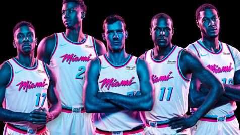 Don Johnson is gonna love these new Vice-inspired Miami Heat jerseys