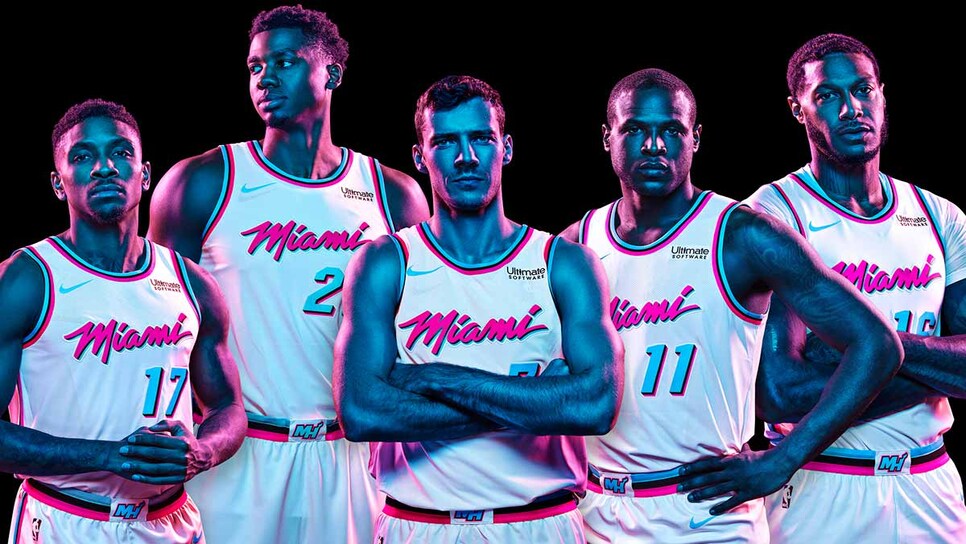 Don Johnson is gonna love these new Vice-inspired Miami Heat