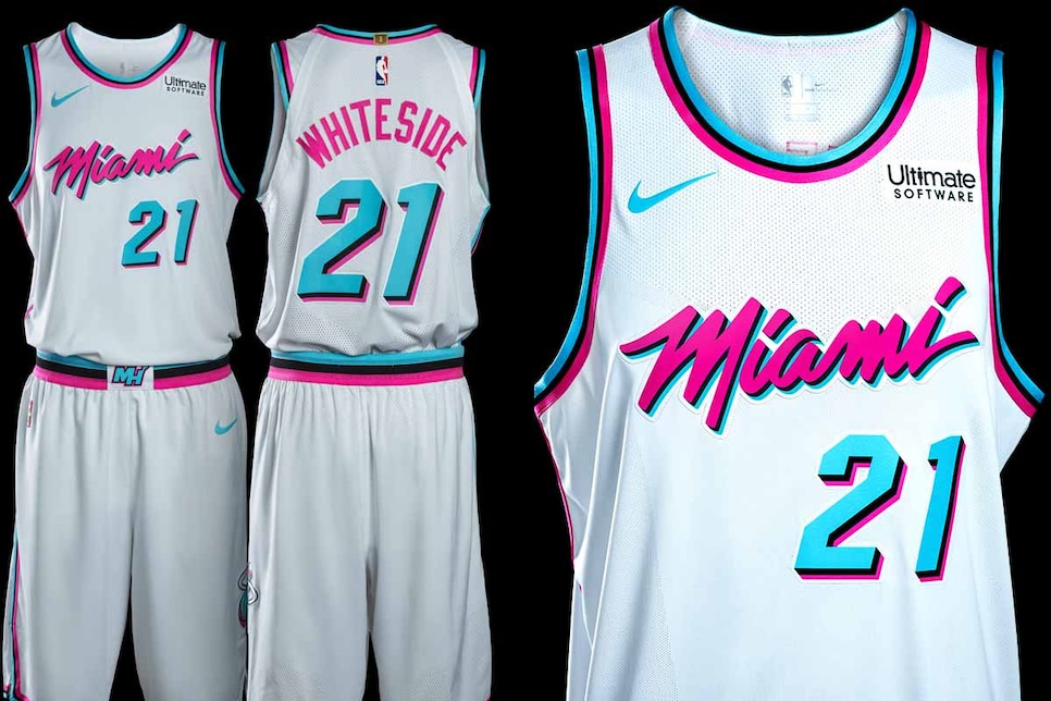 miami heat south beach jersey black