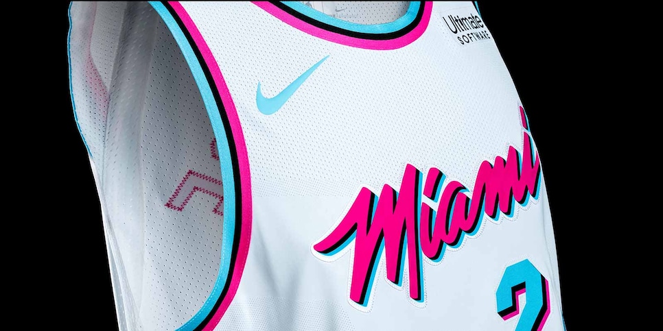 miami heat south beach uniforms