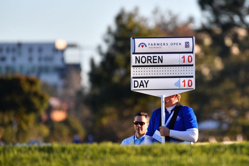 GOLF: JAN 28 PGA - Farmers Insurance Open