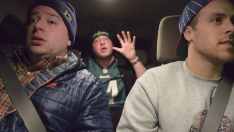Uber driver films Eagles fans the weekend before the Super Bowl, and it went exactly how you'd expect it would