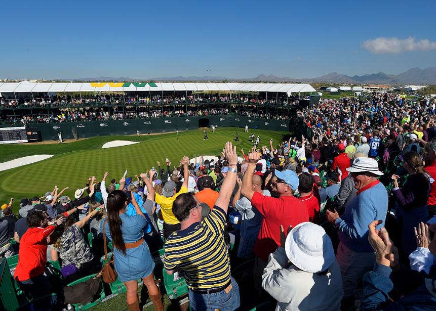 Waste Management Phoenix Open crowd